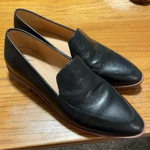 Madewell The Frances Loafer - True Black, Size 11